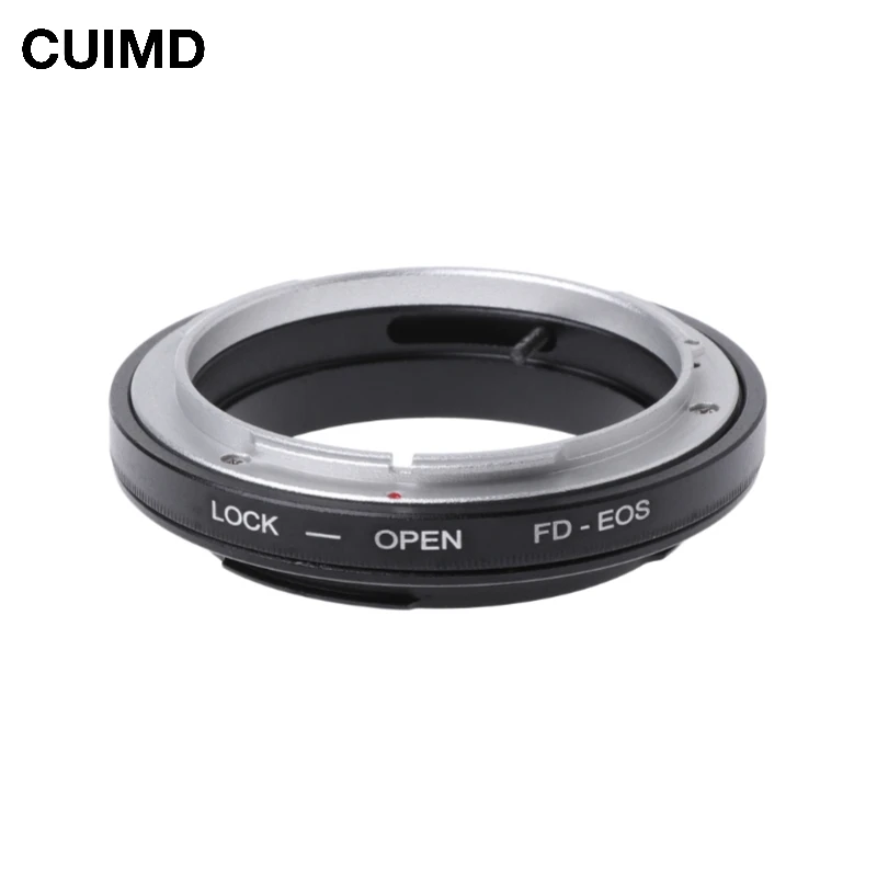 FD-EOS Mount Adapter Ring for Canon Fd Lens To Ef Eos Mount Camera Camcorder New Jul-18a