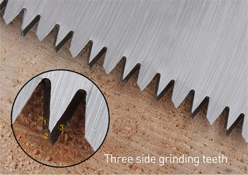Klappbare Handsäge Tragbare Outdoor-Camping-Klappsäge Japanische Säge Holzbearbeitungs-Bügelsäge Holzschneidewerkzeuge – Detail 6