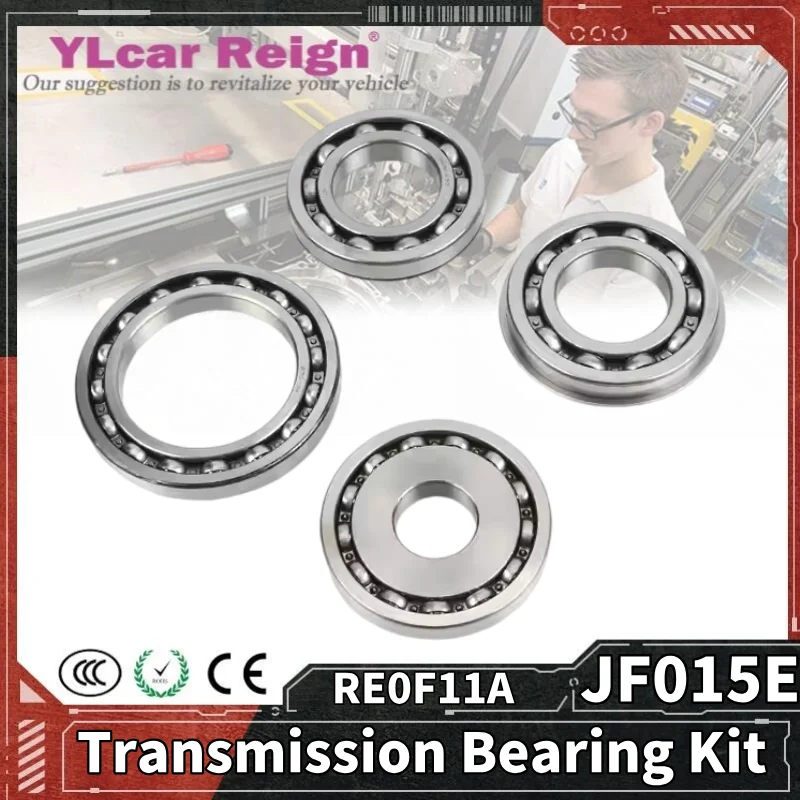 JF015E RE0F11A CVT Transmission Pulley 4Pcs Bearings Kit For Nissan Mitsubishi Suzuki 033220S-QX B45-130 B70-19 TM-SC0988EX21