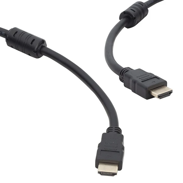 POWERMASTER PLASTIC FLAT BLACK 20 METER HDMI CABLE POŞETLİ