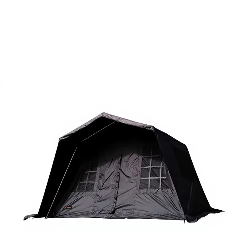 Outdoor Camping Portable Folding Park Picnic Camping Double Creek Oxford Cloth Four Seasons Steel Frame Tent Fast Delivery