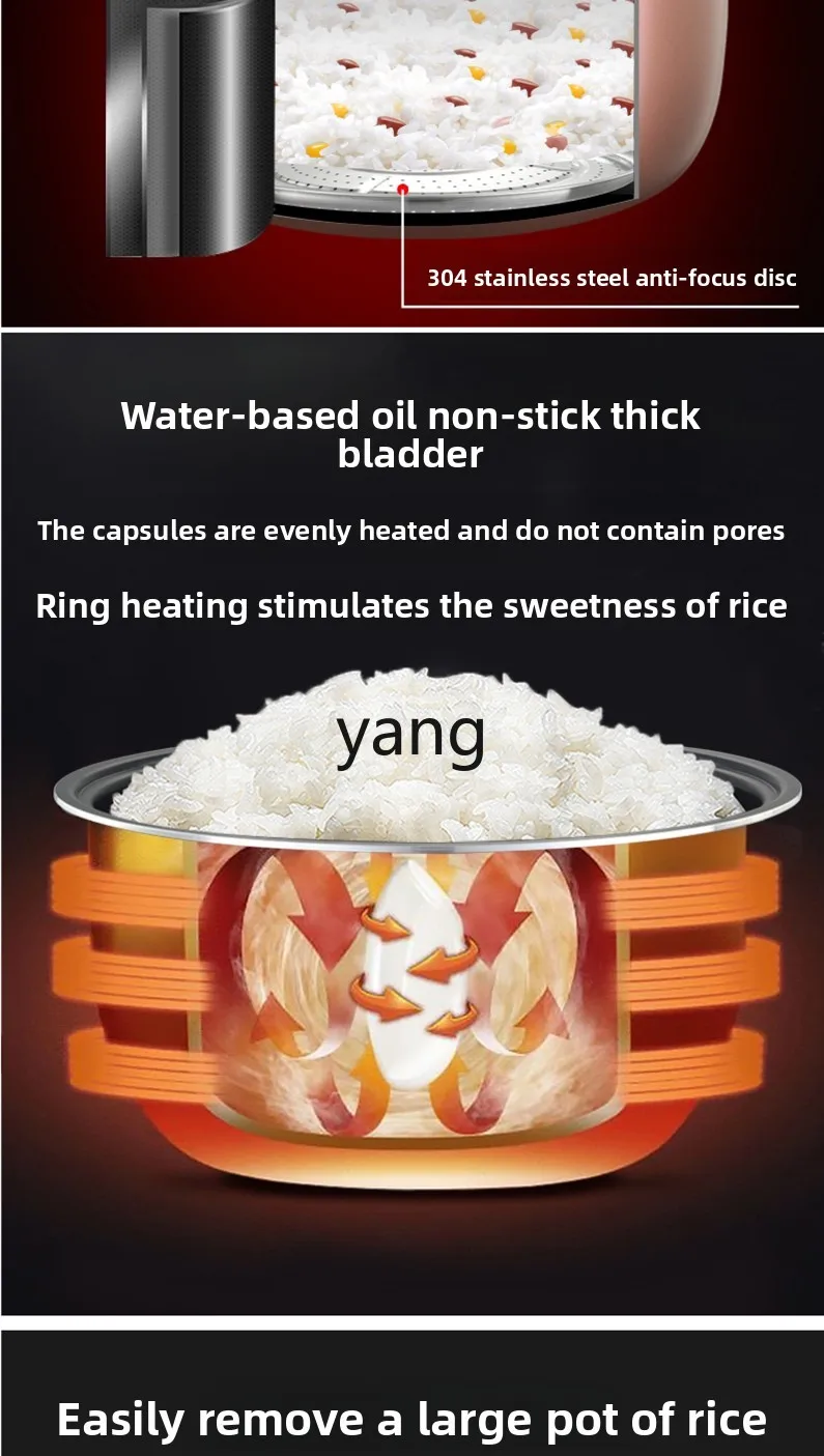 LMM commercial large capacity canteen hotel 10 liters 20-30-50 rice cooker