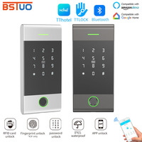 Smart Access Control Lock Opener for Home Alexa Assistant Bluetooth NFC TTlock App Biometric Fingerprint Keyless Digital Keypad