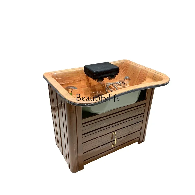 Mobile Shampoo Basin Beauty Salon Grafting Water-Free Spa Fumigation Water Circulation Health Shop Dedicated