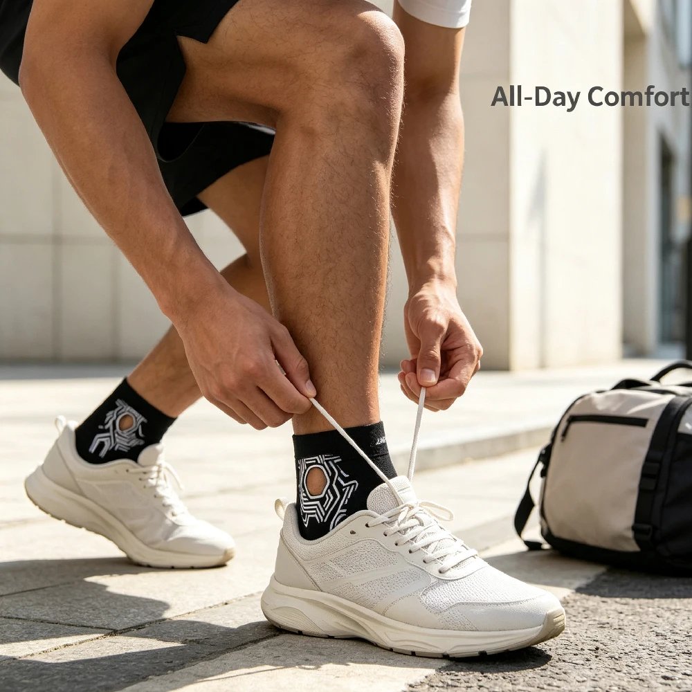 Running Recovery Gear - Soporte de Tobillo Ajustable y Transpirable