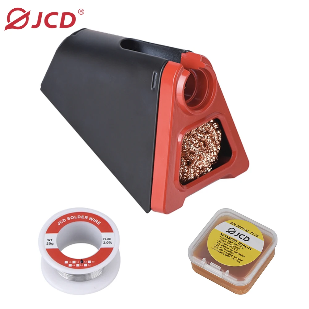 JCD 820 aluminum alloy soldering iron bracket with welding clean copper ball welding wire RMA flux bracket kit