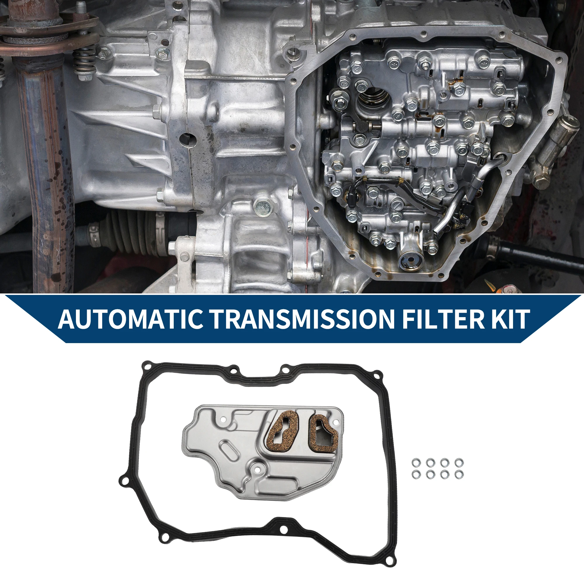 

UXCELL No09G 325429 Комплект фильтров автоматической коробки передач с прокладкой для Volkswagen Beetle 2006-2008, комплект масляного фильтра коробки передач