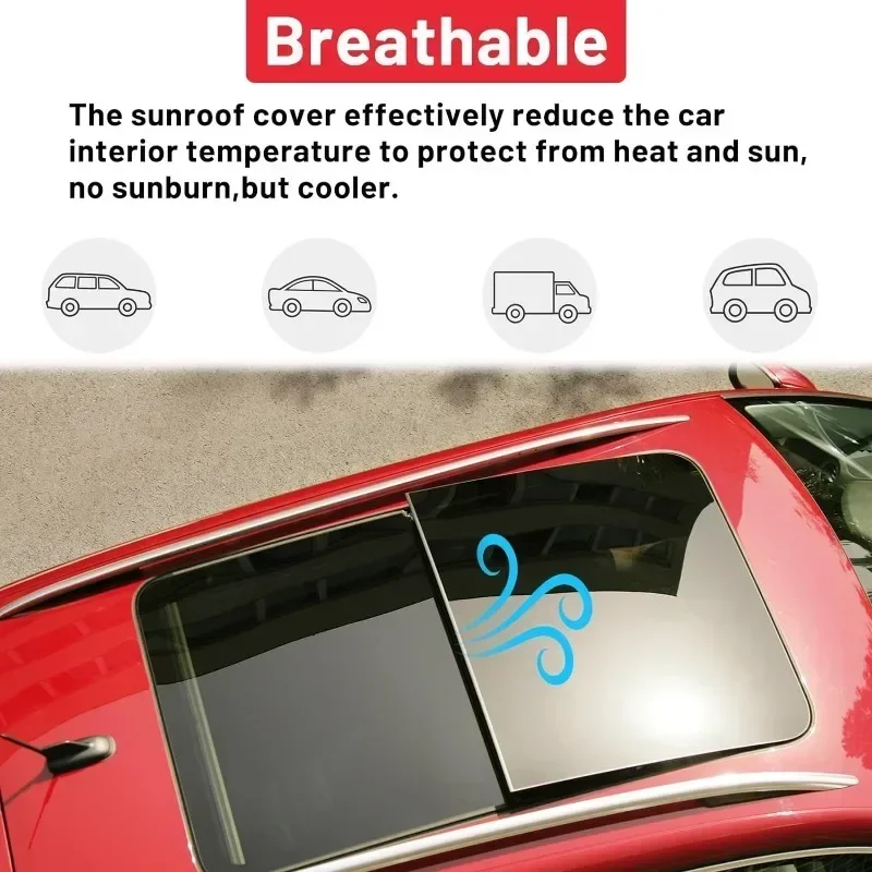 Universal Car Decoration Car Sunroof Roof Cover DIY Sunroof Visor 3D Car Vent Waterproof Wind Deflector car Exterior Accessories