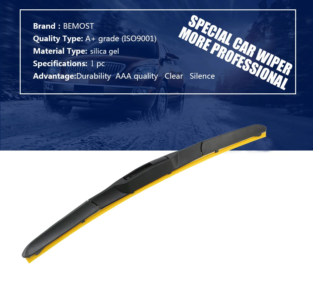 BEMOST Car Wiper Blade Universal U Hook Type14\