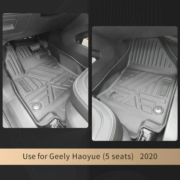 Custom Fit Waterproof TPE Car Floor Mats, Deep Dish Auto Mats, Premium Vehicle Mats, for Cars, New Arrive.