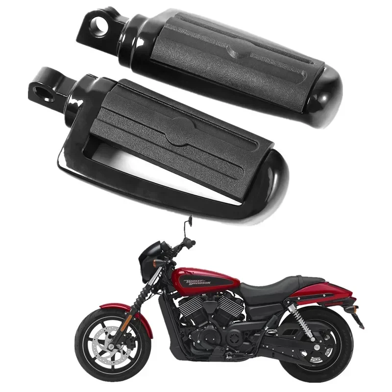 

For Harley Street Glide Road King Dyna Sportster XL Acsessories Male Mount Footrests Front Footpegs Pedal Motorbike