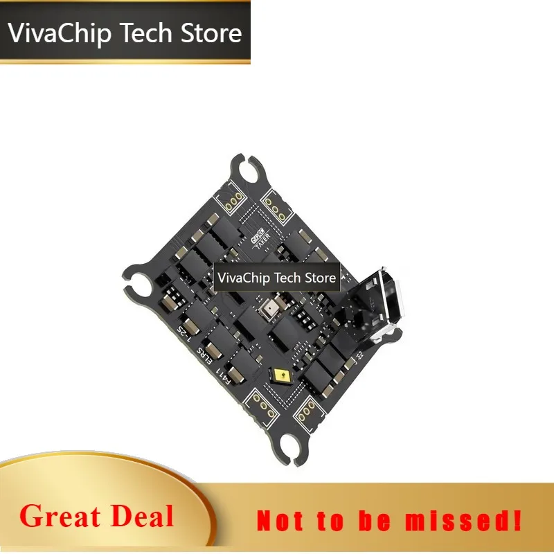 VivaCTGEPRC TAKER F411-12A-E 1-2S AIO F411 Flight Controller 4in1 12A ESC BMI270 ELRS 2.4G 3.0 RX 25.5X25.5mm DarkStar20 Cinewho