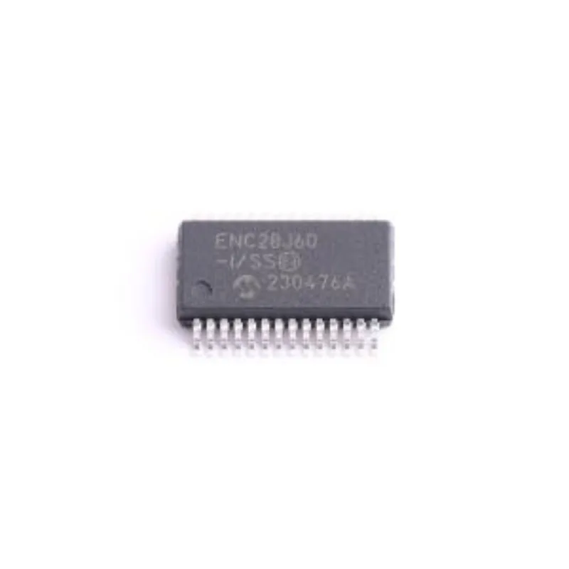 (1-10pcs) ENC28J60T-I/SS SSOP-28-208mil 100% Original In Stock - -10-Base-T-PHY-SPI- -28-SSOP