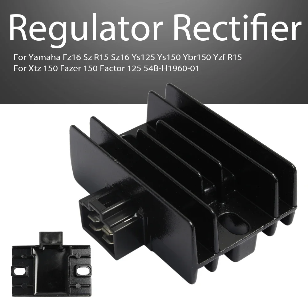 Regulator Rectifier For Fz16 Sz R15 Sz16 Ys125 Ys150 Ybr150 Yzf R15 Xtz 150 Fazer 150 Factor 125 54B-H1960-01