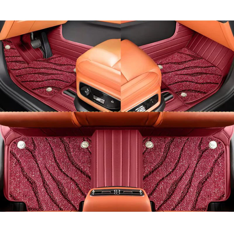 

Leather Custom Car Floor Mats Full Set for Mercedes W212 2009 2010 2011 2012 2013 2014 2015 2016 Foot Carpet Auto Accessories