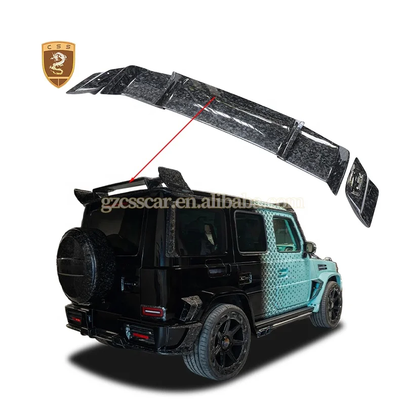

MSY P920 Limited Edition Dry Carbon Fiber Rear Spoiler for Benz G Class W464 W463 Rear Trunk Lip Wing