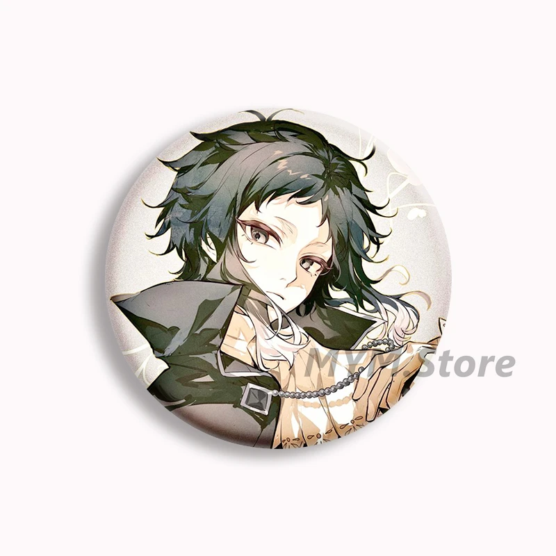 Ryunosuke Akutagawa Anime Soft Button Pin Hot Manga Bungou Stray