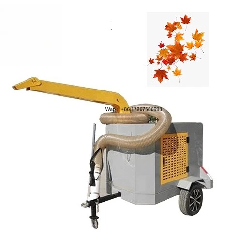 Leaf Collecting Cleaning Blower  Manual Suction Leaf Crusher for Landscaping