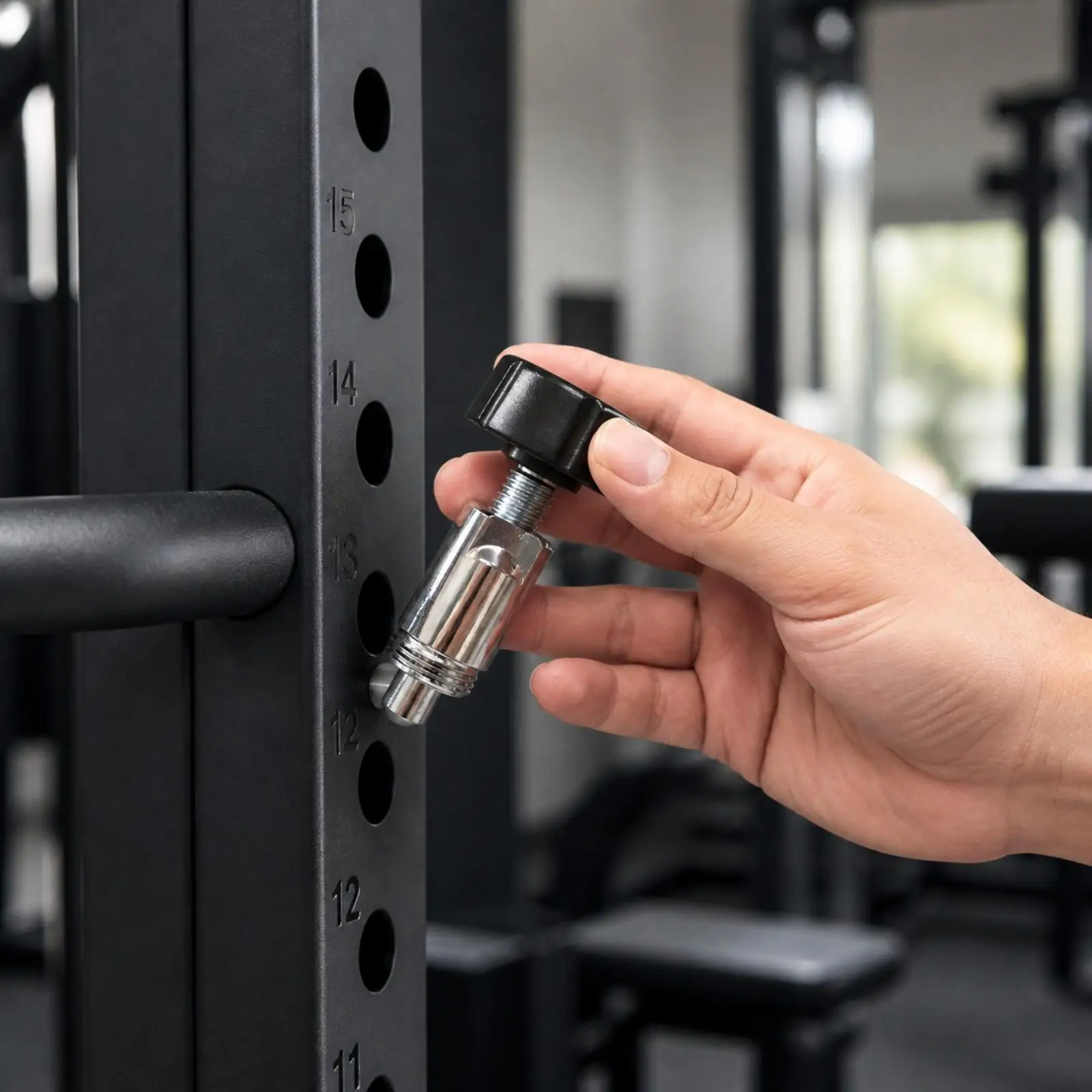Knob M20 Elastic Pull Pin Hand-Operated for Gym Owners