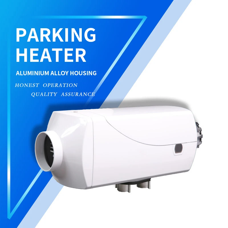 Air Diesel Car Heater 12V 24V 5KW Aluminum Shell Parking Heater For Trucks RV Bus Car Boat Equipped With LCD Key Switch + Remote