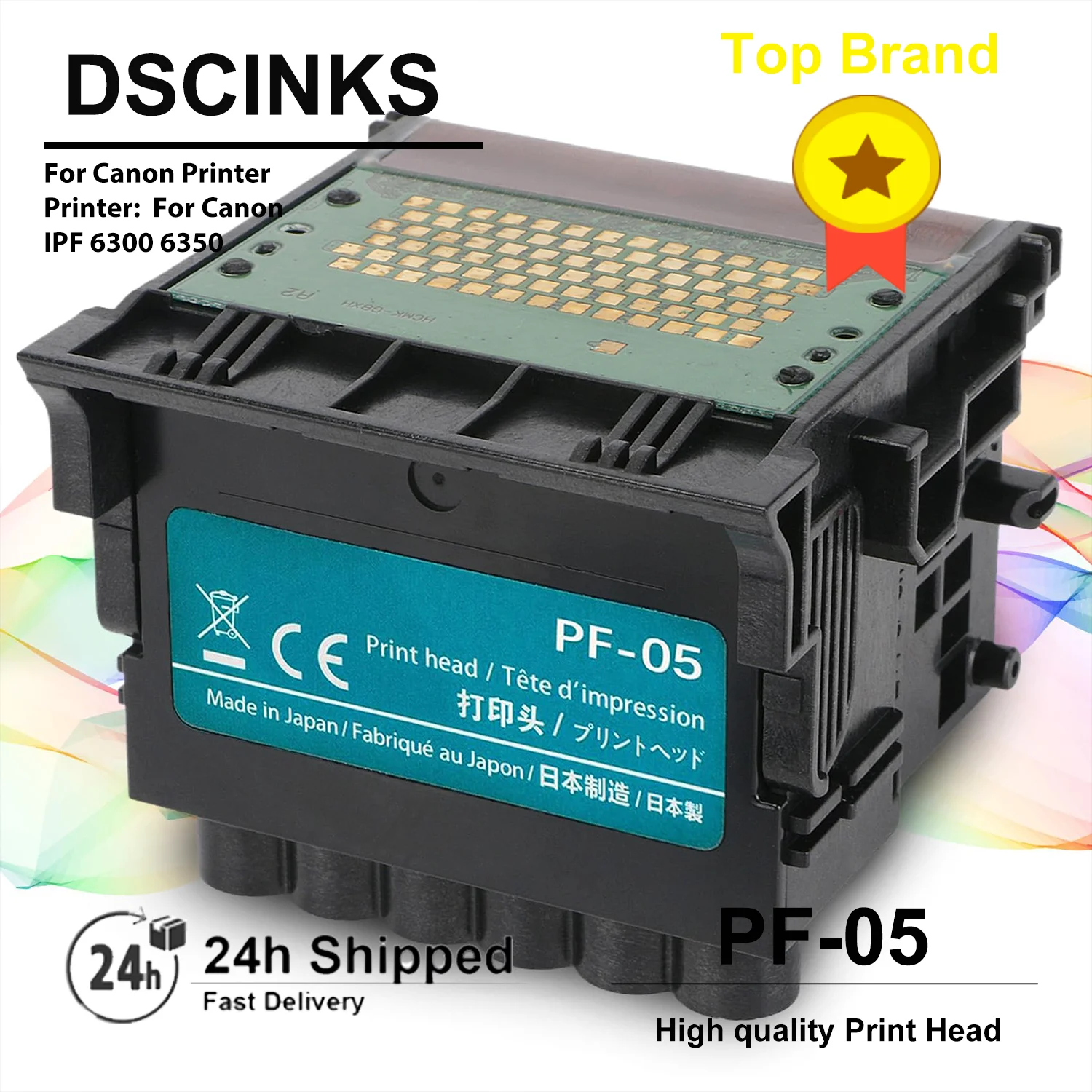 PF05 PF-05 Printhead for Canon IPF 6300 6300S 6350 6400 6400S 6400SE 6450 8300 8300S 8400 9400 Printer 31CANPF05 3872B001AA