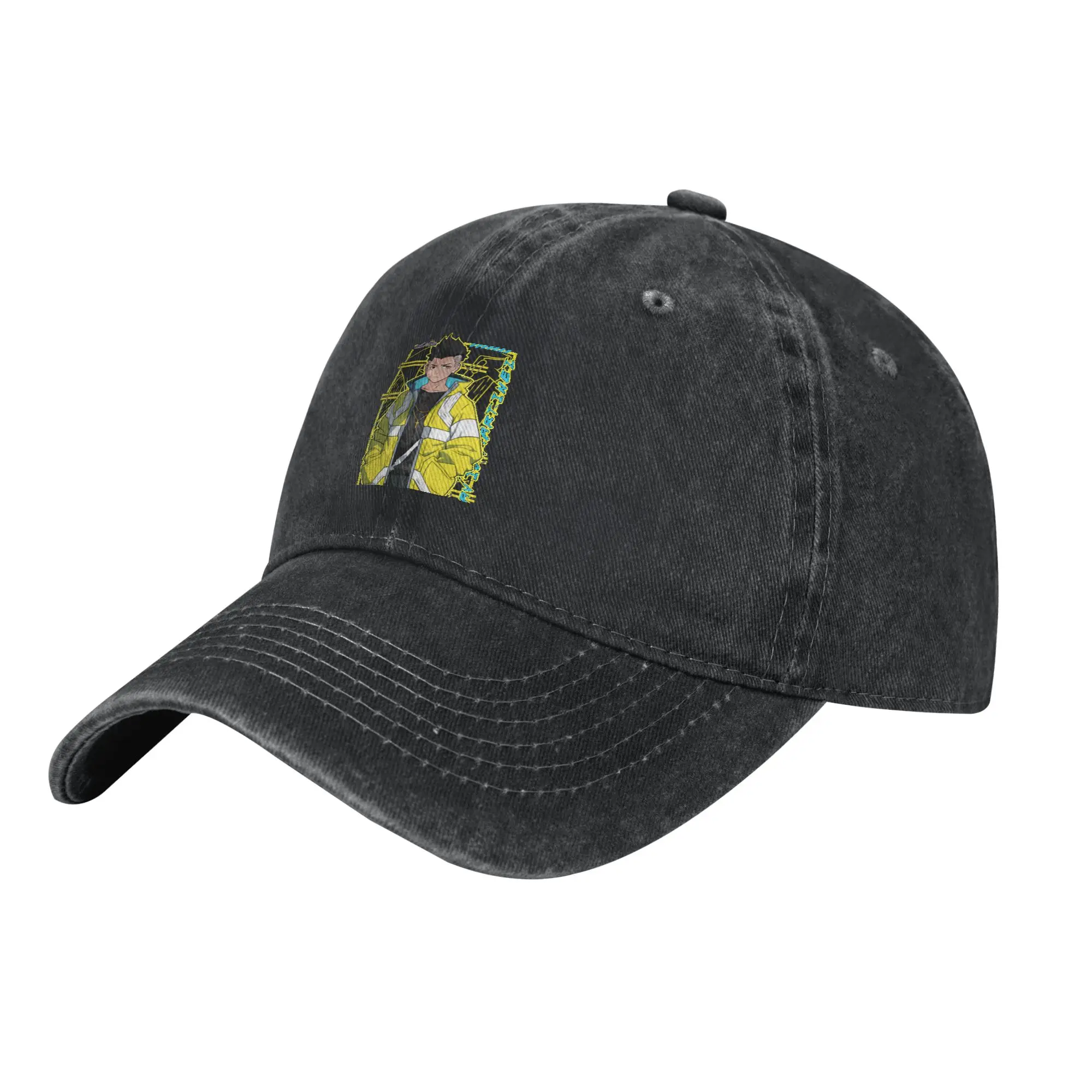 Neon Nexus  Shadows of the Grid Fashion Baseball Cap  Sun Protection Visor  Gardening Visor