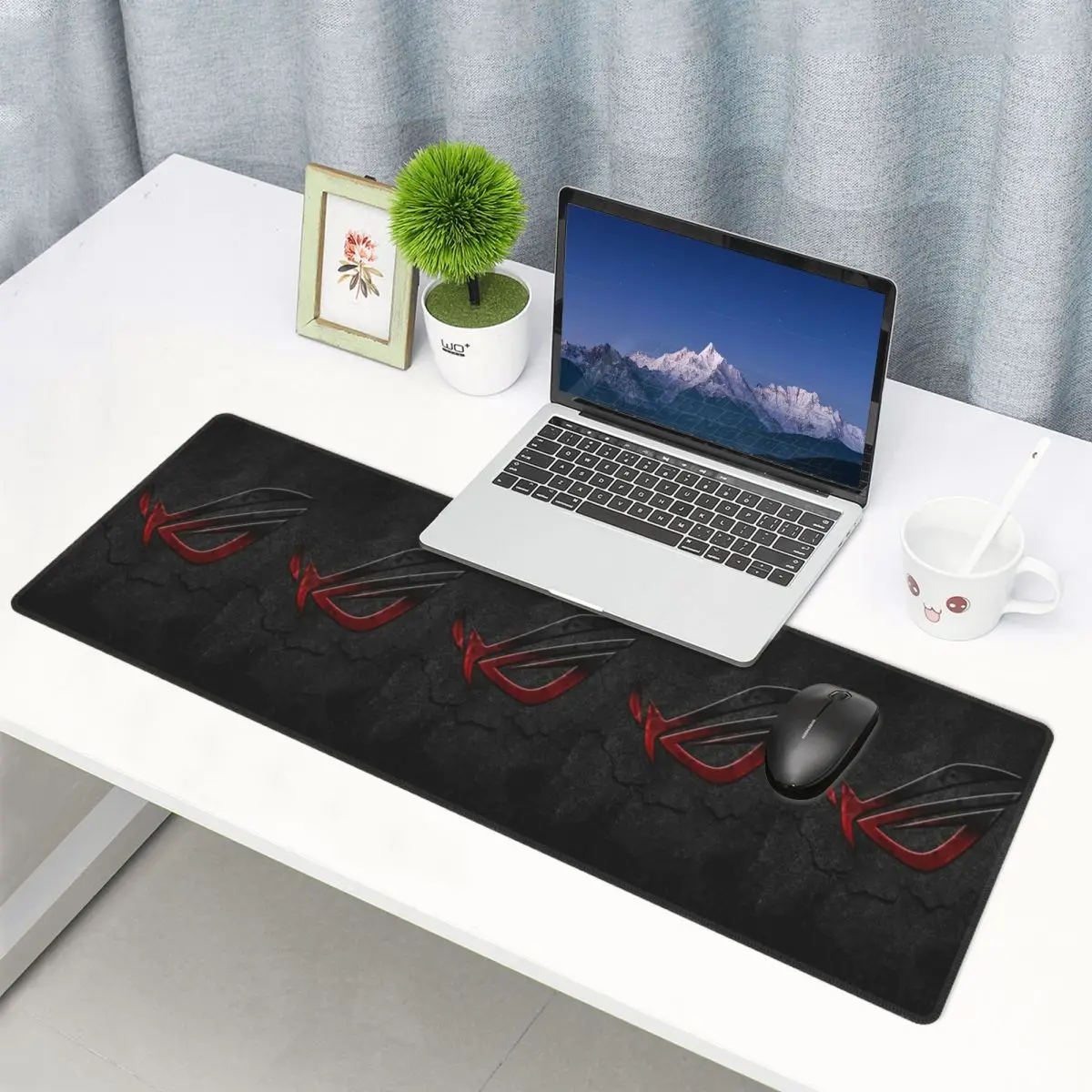 Large Mouse Pad Asus Rog Gamer PC Laptop Mats Keyboard Carpet Computer Gaming Office Accessories Desk Mat