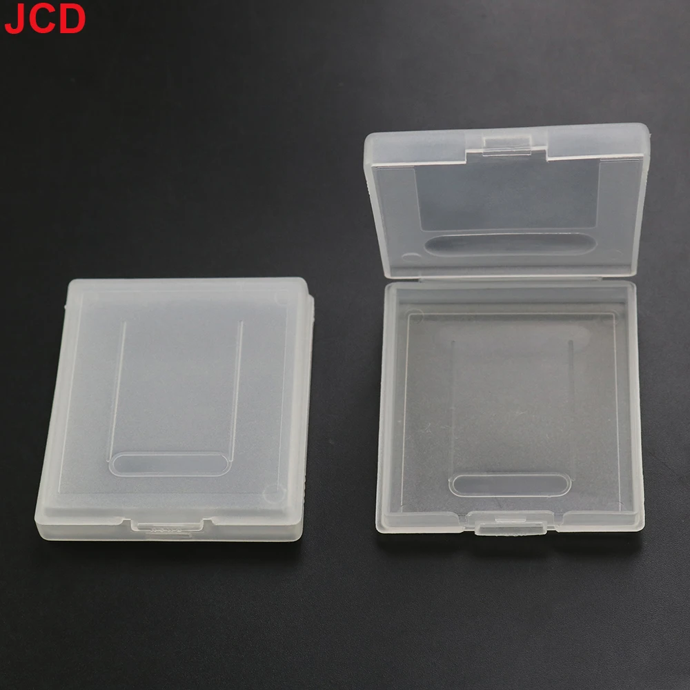 JCD 1/5PCS Transparent Game Card Box Compatible With AdvanceGBA GBC GBP Dustproof Transparent Protective Box view 3