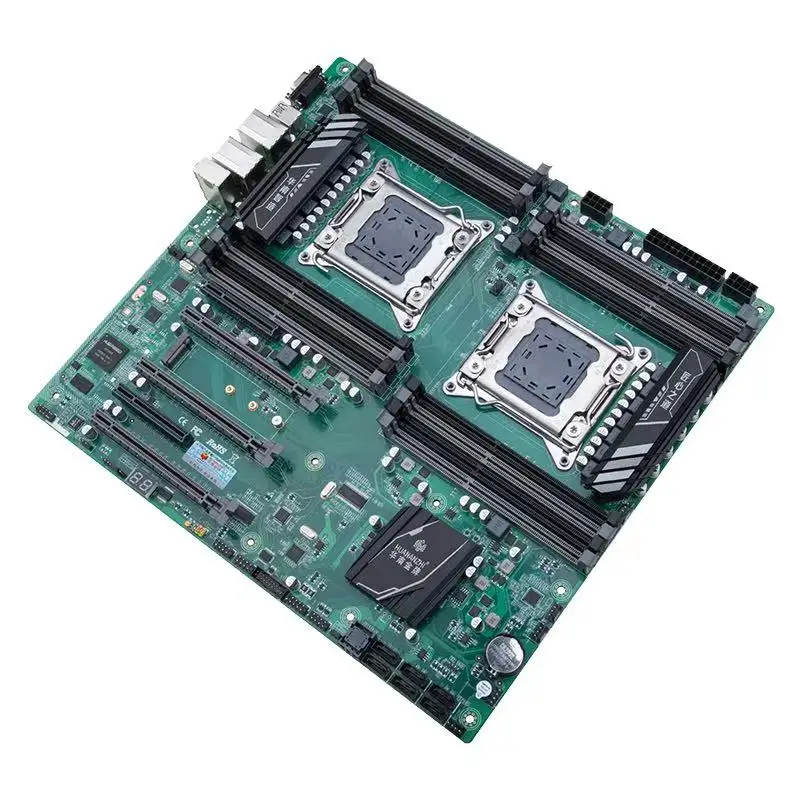 Двухканальная материнская плата Южного Китая Gold X79, настольный компьютер, новая 2011, контактная многооткрытая материнская плата E52680 V2/2696 V2