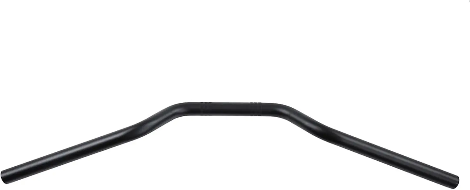 

7/8 22MM Drag Handlebars 22mm Steel Motorcycle Handlebar Drag Replacement Part (Black)