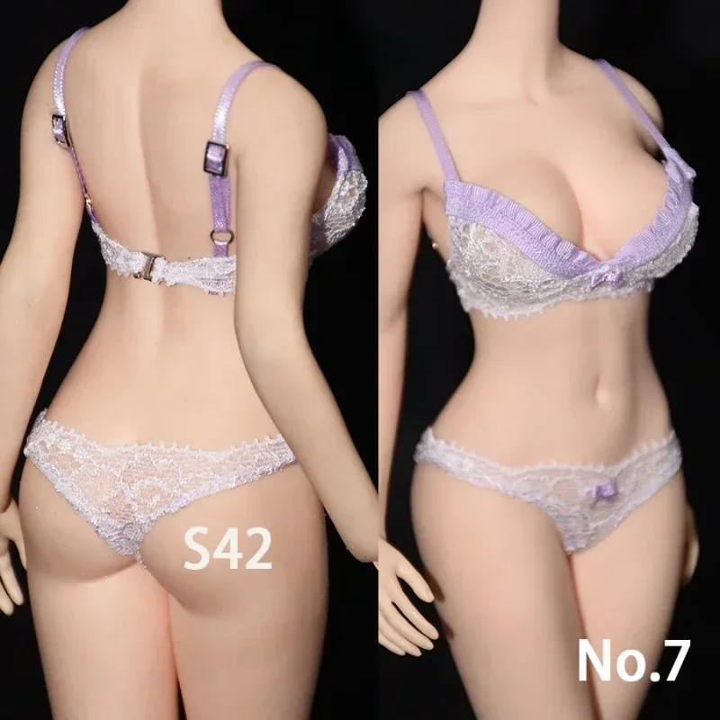 1/6 Schaal Vrouwelijke Soldaat Ondergoed Beha Onderbroek Set Aangepaste Kleding Model voor 12 inch TBL Action Figure Body Doll Speelgoed