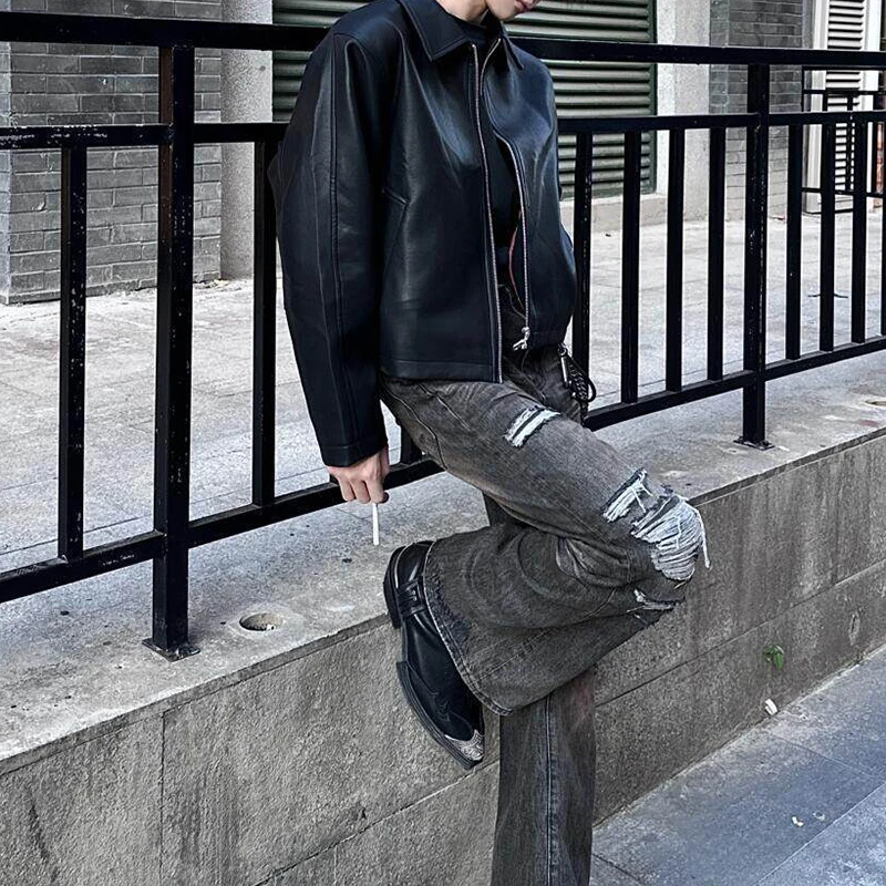 Thumbnail 3 - #17 Trending Mens Leather Coats Right Now