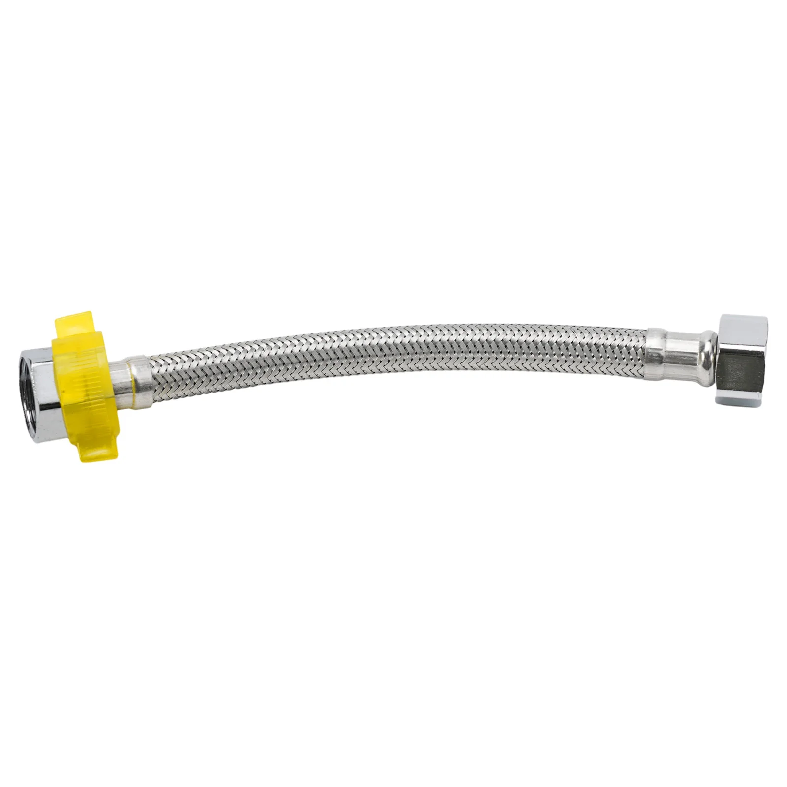 Stainless Steel Cold and Hot Water Inlet Hose Sturdy Braided Design Perfect for Toilet Water Heaters 20cm Length