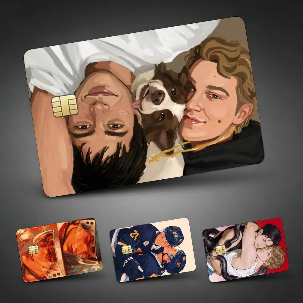 H-Heated R-Rivalry Credit Card Skin Stickers For VISA Bank Bus Metro Access Card Protective Film