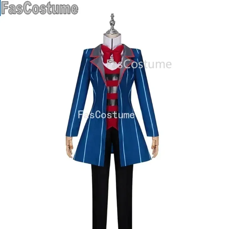 

FasCostume Anime Cosplay Cosplay Costume Blue and Red Uniforms Halloween Carnival Party Carnival Anime Performance Set