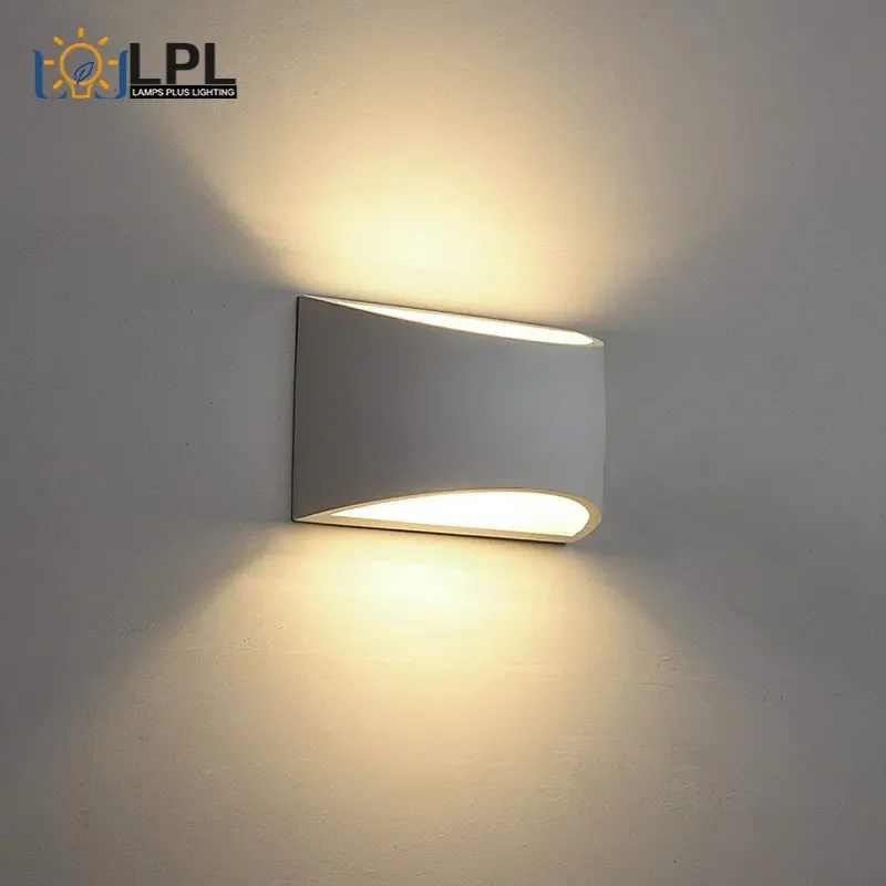 

Modern 7W Wall Light Indoor Silver Black White Wall Up Down Warm White Cold White Wall Lamp AC100-240V Lighting