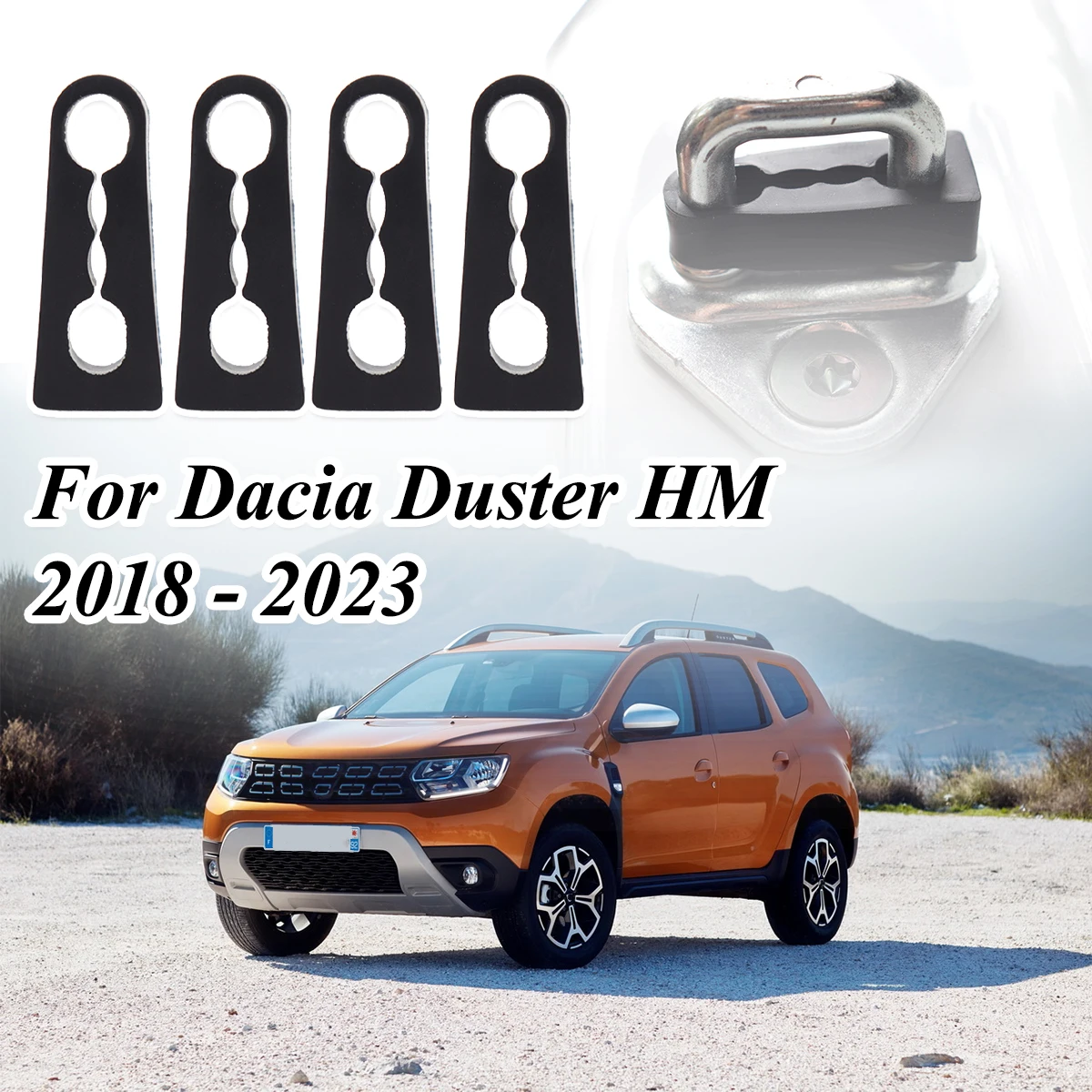 

Door Lock Damper Buffer Deadener For Dacia Duster HM 2018 - 2023 Seal Shock-Absorbing Damping Protector BMW Mini Countryman R60