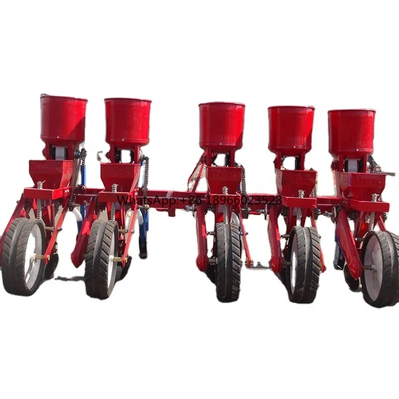 

Agricultural Maize Seeder Drill 5 Rows Maize Planter With Fertilizer Corn Seeder For Tractor