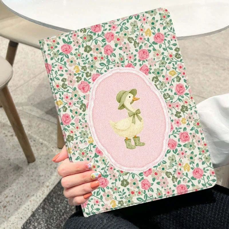 

Duck Art Design For iPad Pro Mini Air 1 2 3 4 5 6 7 7th 10th Gen 9.7 10.2 11 10.9 7.9 13 12.9 10.5 Inch Tablet Case