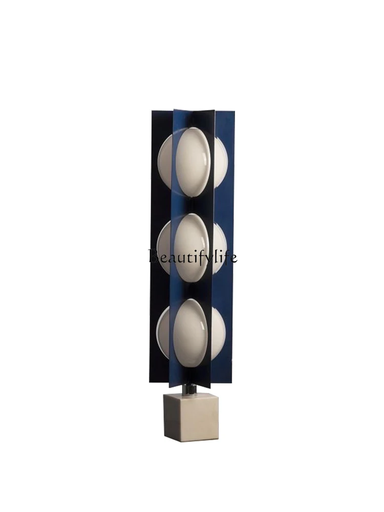 

Postmodern minimalist living room sofa side study bedside floor luminous object