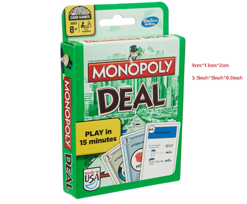 하스브로 모노폴리 딜 카드 게임 | 빠르게 즐기는 - Hasbro Game Monopoly 리뷰 및 가격