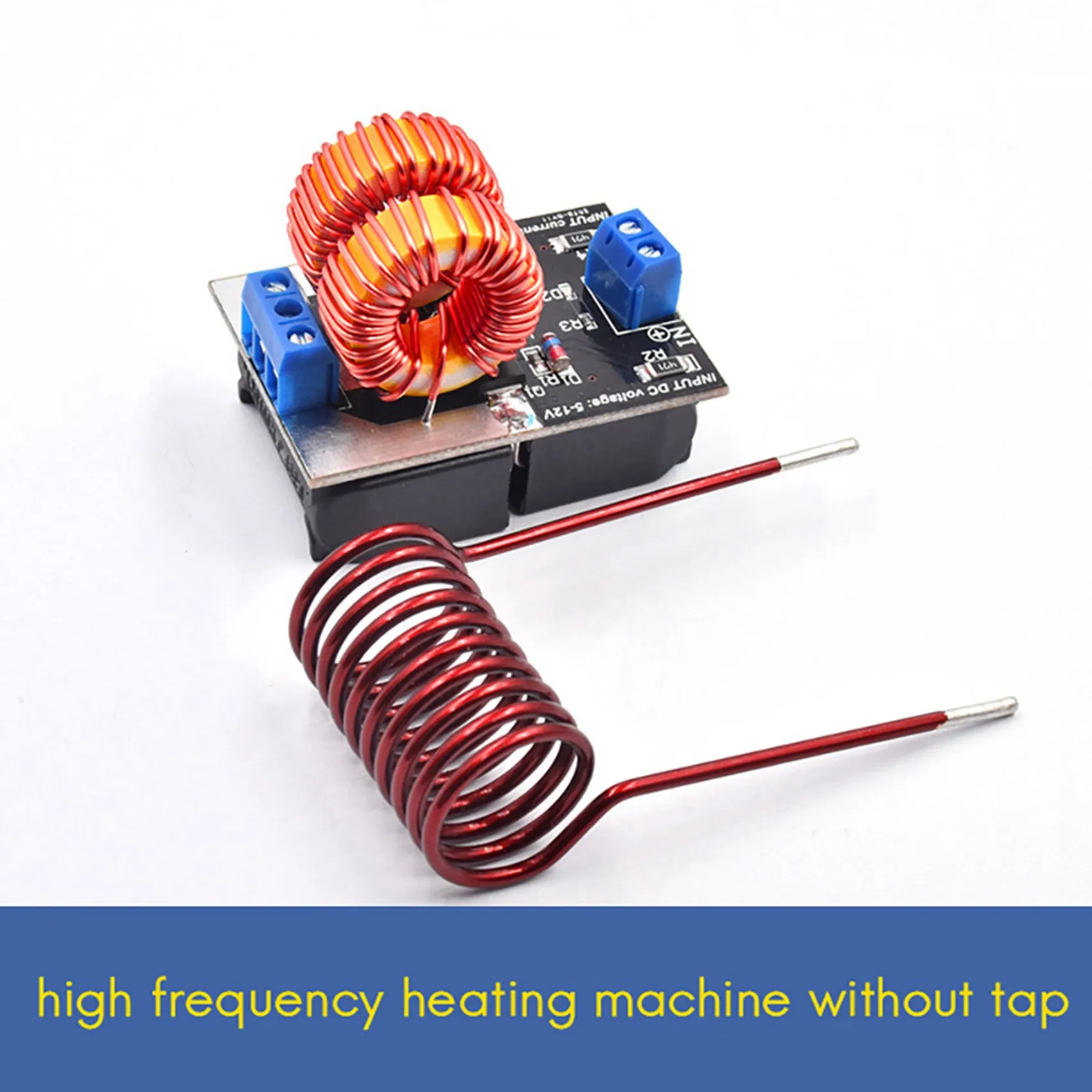 

AB46-2X Mini ZVS Heating Machine 120W High Frequency Induction Heating Board Module Driver Heater