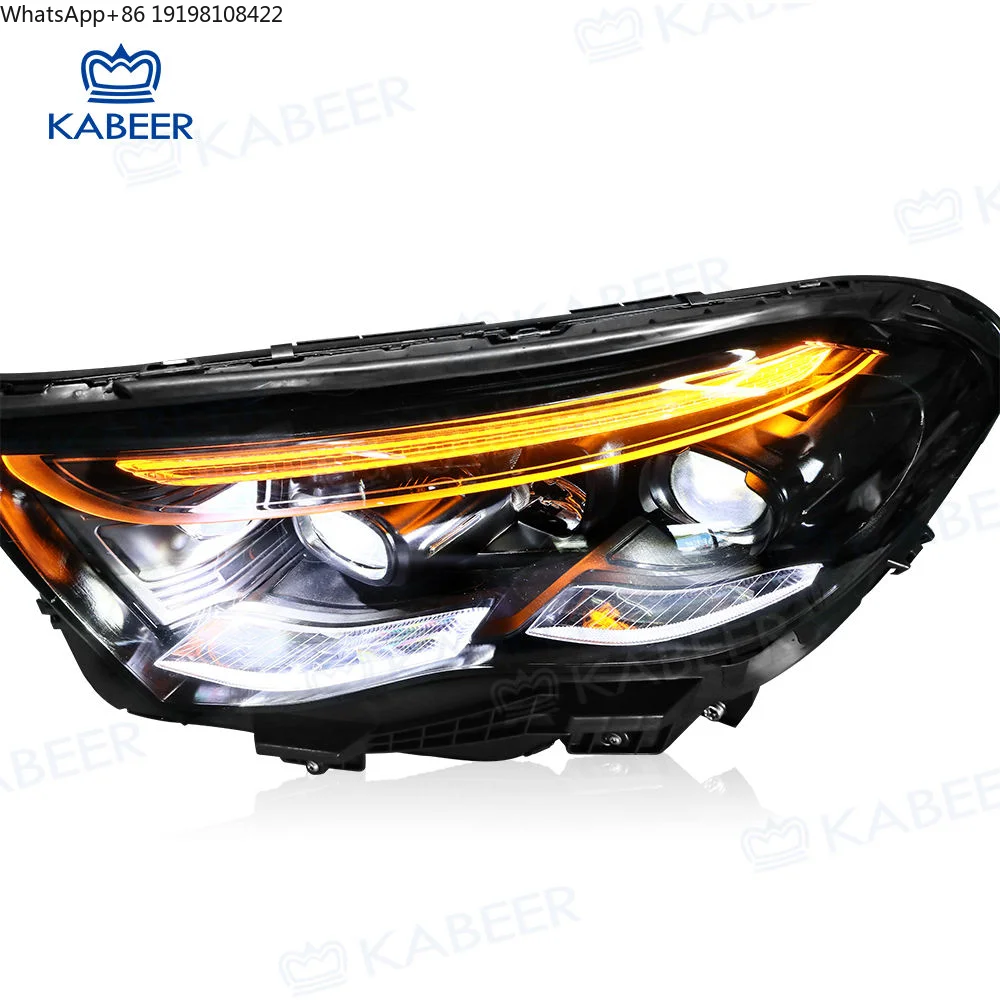 

Модифицированная светодиодная фара W214 для Mercedes-Benz E-класса 2016-2021, обновление фары W213 до матричной лазерной фары W214 Multibeam