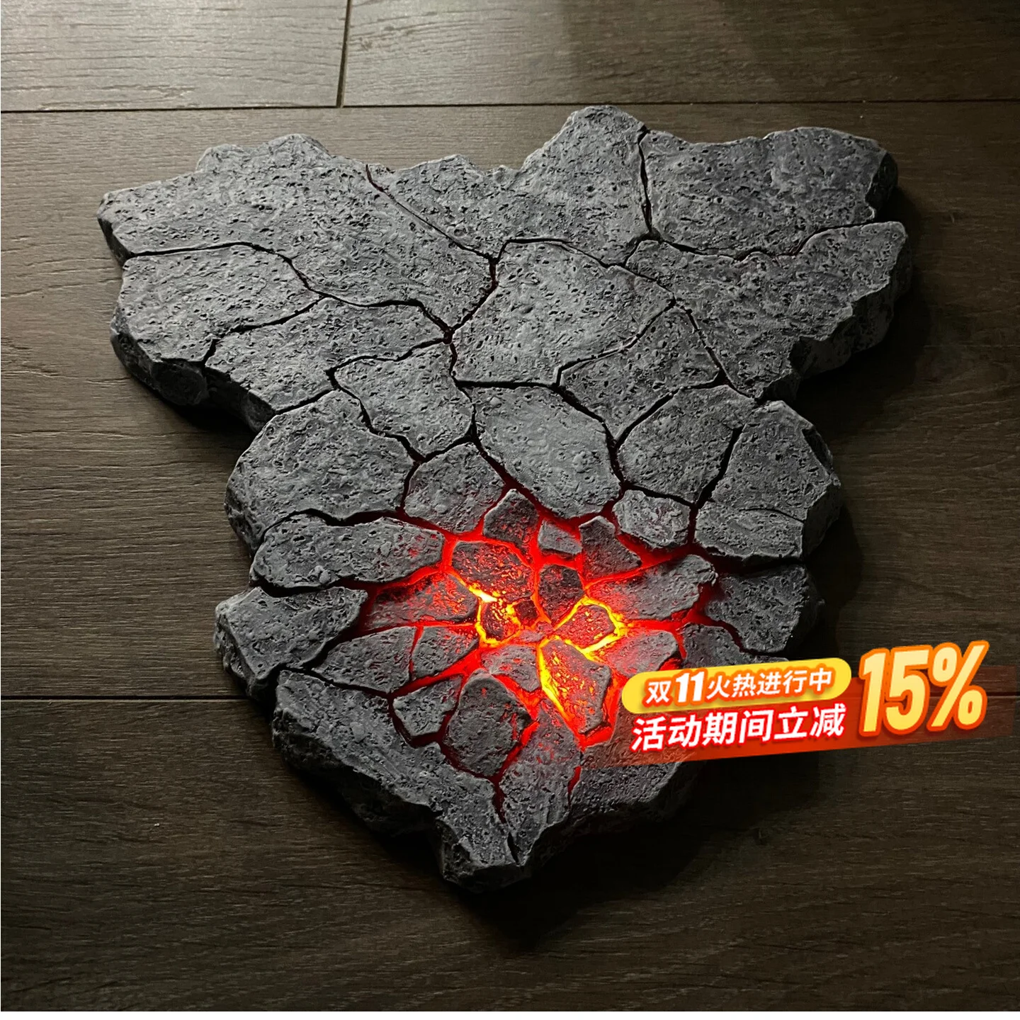 

Gundam Anime Glowing Figure Model Scene Battle Resin Platform Versatile Base GK Soldier Burst Magma Platform