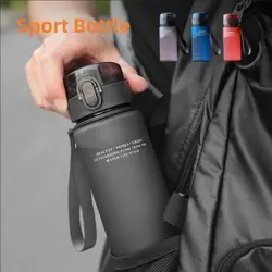 BPA Free Leak Proof Sports Water Bottle High Quality Tour Hiking Portable My Favorite Drink Bottles 400ml