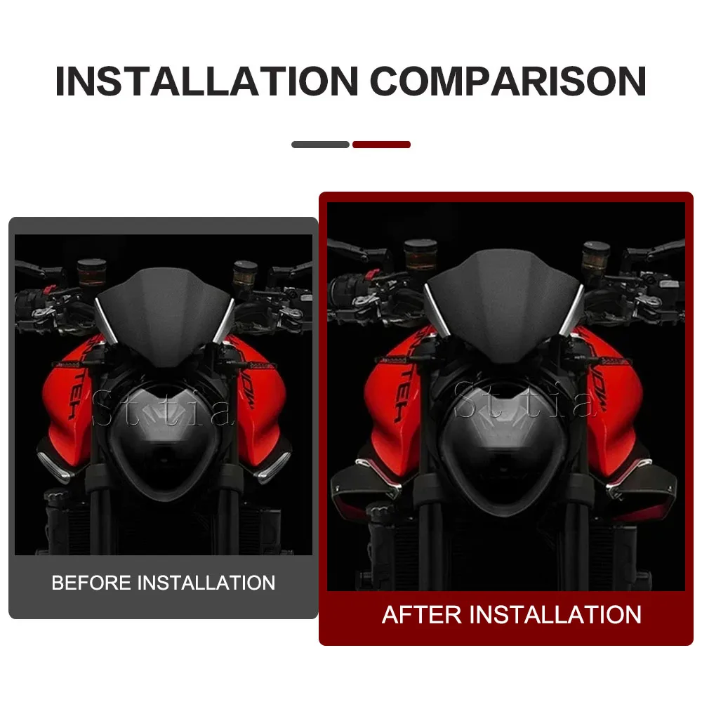 두카티 몬스터 937 플러스 SP 몬스터 950 2021 2022-2025용 오토바이 카본 파이버 윙렛 에어로다이나믹 스포일러 사이드 윙 키트