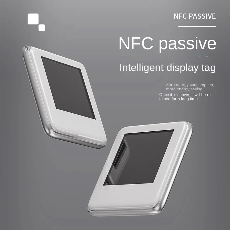 NFC Function Keyring memory  1.54-inch Three Color Display Screen Image Wireless Transmission Keychain Ink Screen