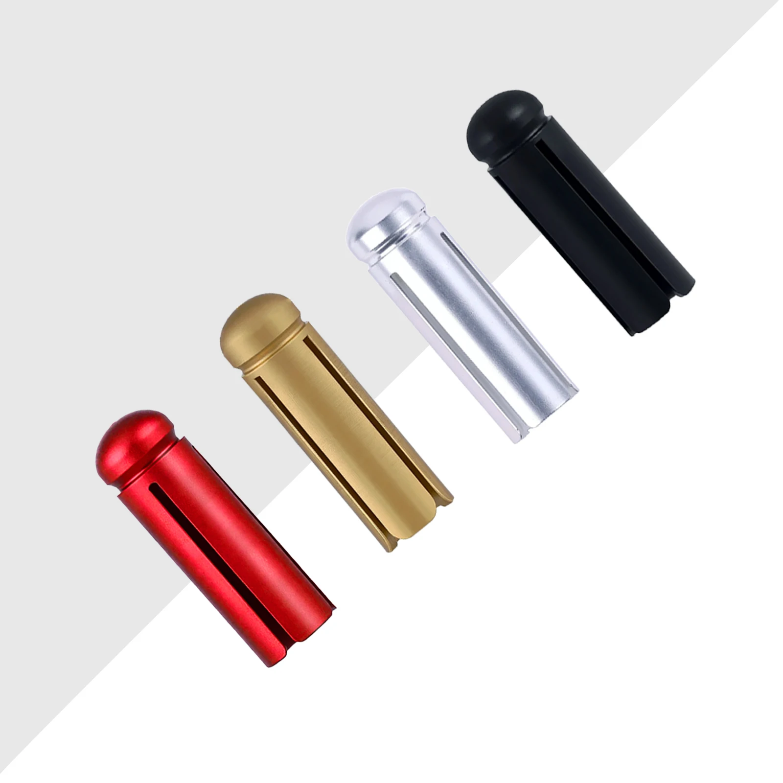 Huanqu 6 عبوات من واقيات أجنحة السهام المتينة - 4 ألوان متوفرة (فضي/أحمر/أسود/ذهبي) تحسين استقرار الطيران، مناسبة للاعبين المحترفين والمبتدئين، ملحقات السهام الأساسية