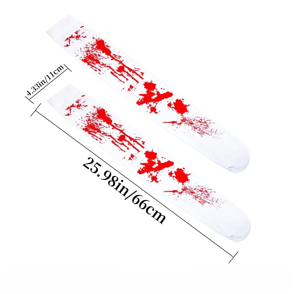 Bloody Halloween Gloves Socks Set Scary Party Costume Creepy Props Haunted House Stage Cosplay Decoration Supplies