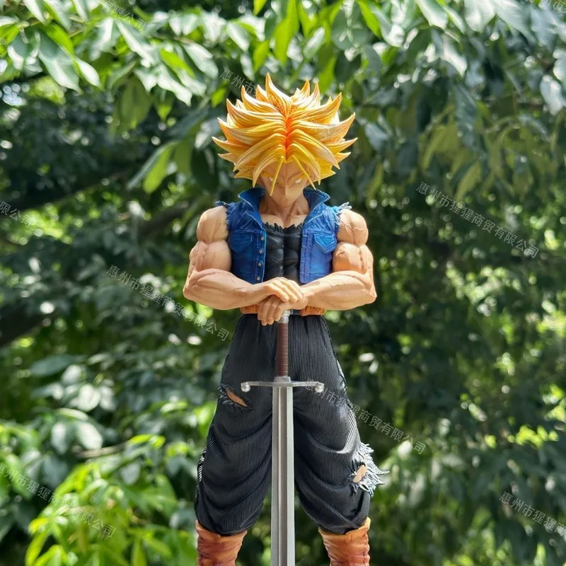 Modèle de figurine périphérique Dragon Ball MF ite, troncs d'anime, matériau PVC, ornement de bureau, jouet de collection, cadeau d'anniversaire pour enfants, 25cm